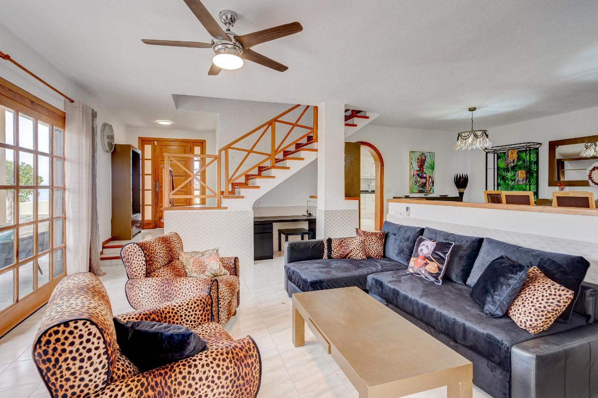 Villa Natali ,Luxury 3-Levels Large Villa On Tenerife, Ocean View, Private Poo L& Barbecue Area أذيخي المظهر الخارجي الصورة